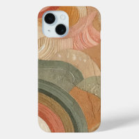 Retro Vintage Bohemian Earthy Abstract Design