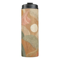 Retro Vintage Bohemian Earthy Abstract Design