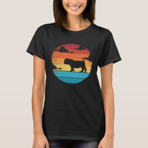 Retro vintage British Bulldog Dogs  and cute anima T-Shirt