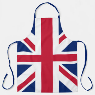 Retro Vintage British Flag Apron, Uk Union Jack  Apron