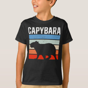 Retro Vintage Capybara Cute Animal T-Shirt