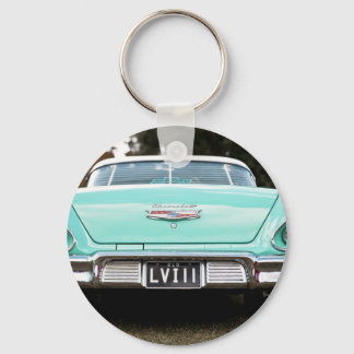 Retro vintage car key ring