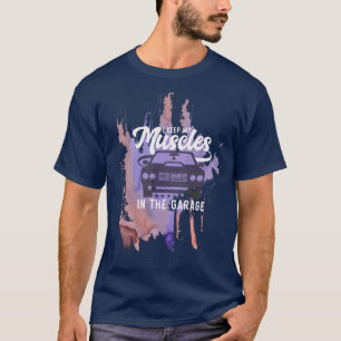 Retro Vintage Car Muscle Car Grunge shirt
