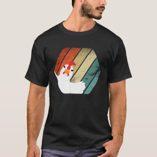 Retro vintage Chicken Animal 5 T-Shirt