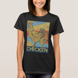 Retro vintage Chicken T-Shirt