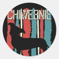 Retro Vintage Chiweenie Dog