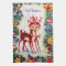 retro vintage Christmas Holiday reindeer