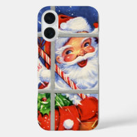 Retro Vintage Christmas Santa