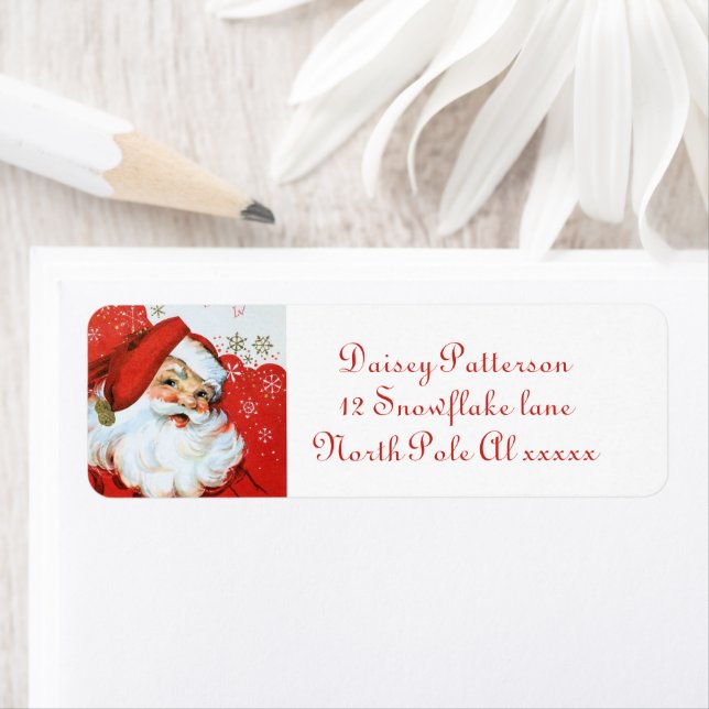 retro vintage Christmas Santa Holiday  (Insitu)