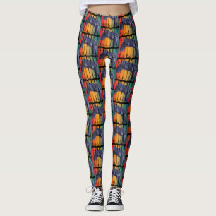 RETRO VINTAGE CONTROLLER CONSOLE VIDEO GAMES GAMER LEGGINGS