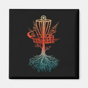 Retro Vintage Cool Disc Golf Player Certified Sket Magnet