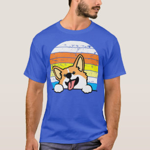 Retro Vintage Corgi, Gifts For A Dog Lover, Corgi  T-Shirt