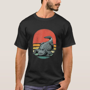 Retro Vintage Crocodile Alligator Reptile Gators W T-Shirt