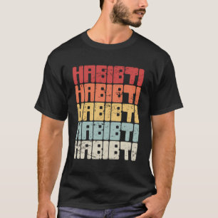 Retro Vintage Cute Funny Arabic Habibti T-Shirt