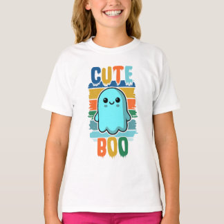 Retro Vintage Cute Halloween Ghost T-Shirt