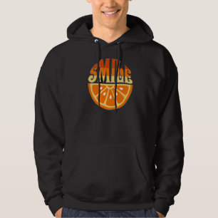 Retro Vintage Cute Smile Lemon Summer Fruit Summer Hoodie