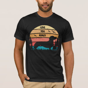 Retro Vintage Dachshund Dog T-Shirt