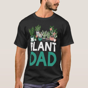 Retro Vintage Dad Gardening Plant Dad T-Shirt
