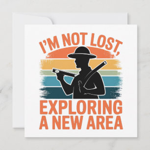 Retro Vintage Design funny saying Surveyor gift Invitation