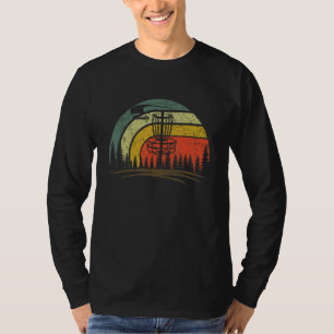 Retro Vintage Disc Golf Frolf Flying Disc Sport T-Shirt