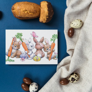 Retro vintage Easter Holiday bunny