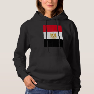 Retro Vintage Egyptian National Flag Egypt Hoodie