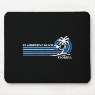 Retro Vintage Family Vacation Florida St. Augustin Mouse Pad
