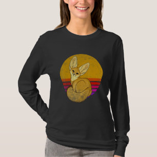 Retro Vintage Fennec Fox Cute Foxes 1 T-Shirt