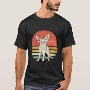 Retro Vintage Fennec Fox Shirt Fennec Fox Animal G