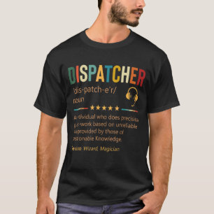 Retro Vintage First Responder 911 Dispatcher Week T-Shirt