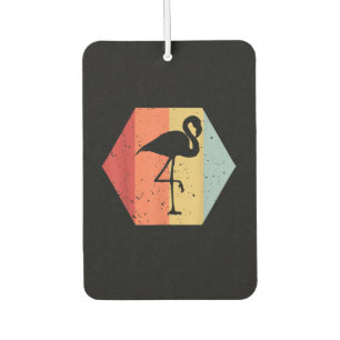 Retro Vintage Flamingo Cute Flamingo Lover Car Air Freshener