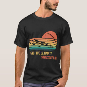 retro vintage fly fishing T-Shirt