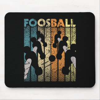 Retro Vintage Foosball Player Table Football Socce Mouse Pad