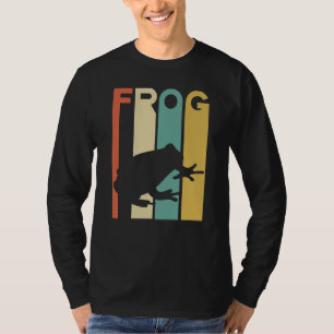 Retro Vintage Frog Amphibian 80s 90s Frog T-Shirt
