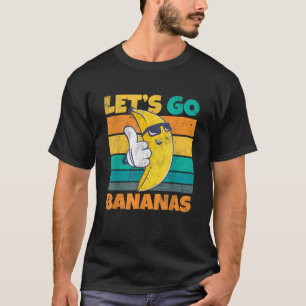 Retro Vintage Funny Banana Meme Let Go Banana Cool T-Shirt