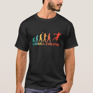 Retro Vintage Funny Handball Design Handball Playe T-Shirt