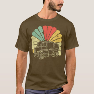 Retro Vintage Garbage Truck T-Shirt