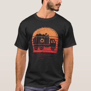 Retro Vintage Garbage Trucks T-Shirt