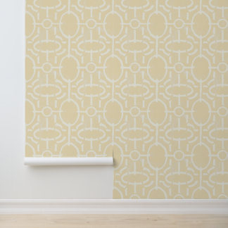 Retro vintage geometric boho pattern wallpaper