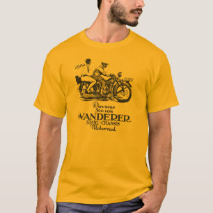 Retro vintage German 1929 Wanderer Motorcycle ad T-Shirt