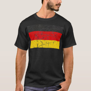 Retro Vintage Germany Flag T-Shirt