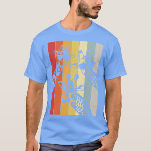 Retro Vintage Giraffe Sunglasses Lover Funny Anima T-Shirt