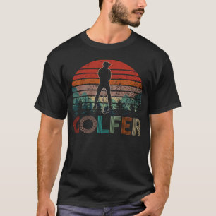 Retro vintage golfer T-Shirt