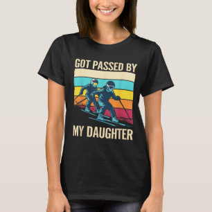 Retro vintage got passed by daughter funny skiing T-Shirt