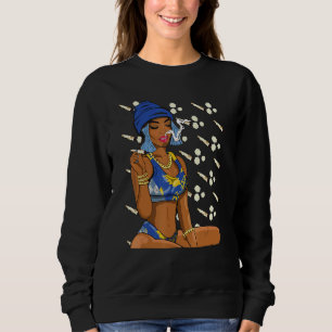 Retro Vintage Graphics For Laney 5s Royal Stoner G Sweatshirt