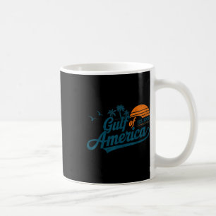 Retro Vintage Gulf Of Us America 2025 American Fla Coffee Mug