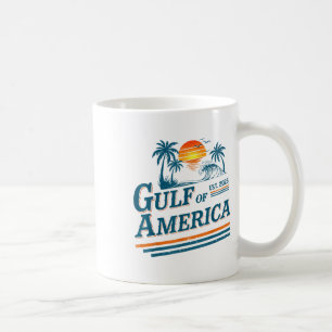 Retro Vintage Gulf Of Us America 2025 American Gif Coffee Mug