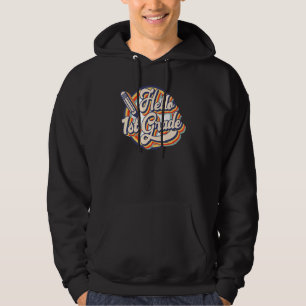 Retro Vintage Hello 1st Grade Back To School Hoodie