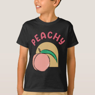 Retro Vintage Hippie Chic Cute - Fruit Peachy Grap T-Shirt