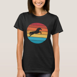 Retro vintage Horse and cute animal 4 T-Shirt